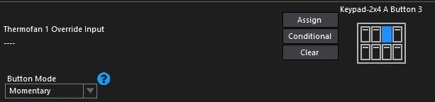 Momentary button mode in NSP